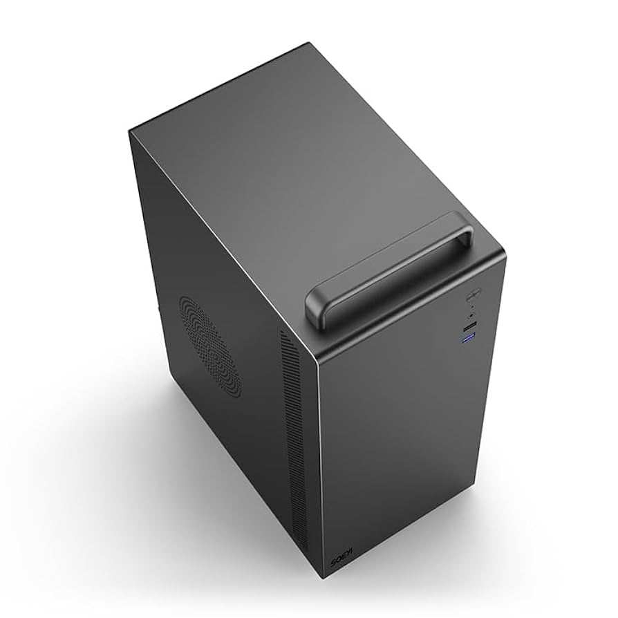 V200 Micro ATX/ITX Computer Case,Multifunctional Pc Case